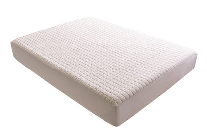 Quilted Velour Waterproof Mattress Pad