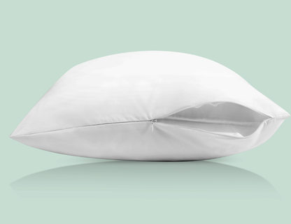 Aloe Vera Pillow Cover - 100% Cotton, Sooth your skin, protect your pillow