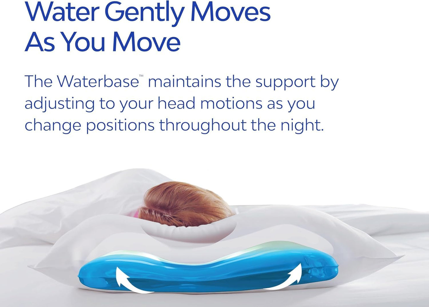 Mediflow Water Pillow - Fiber Travel Size