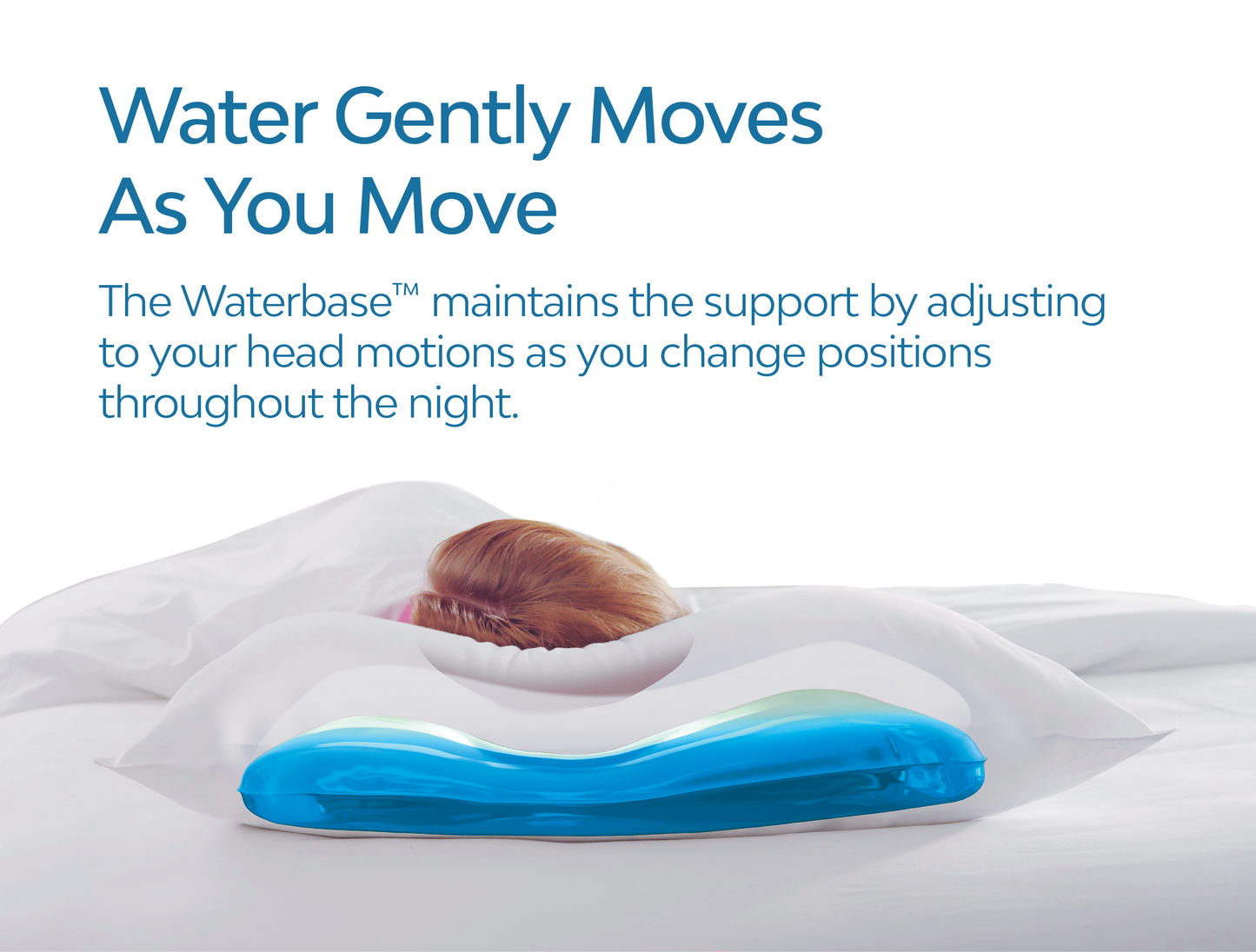 Mediflow water pillow memory foam sales