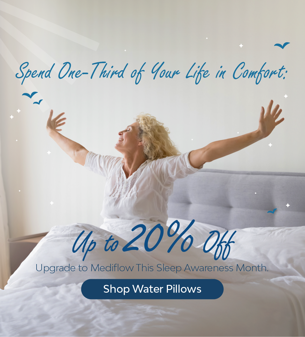 Floating online comfort pillow